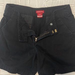Merona (Target) black chino shorts